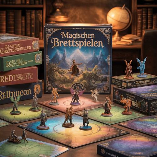 magischen Brettspielen und sammelbaren Figuren
