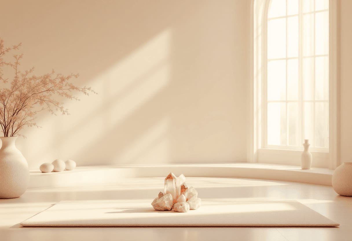 selenite tower lamp glowing white crystal home decor