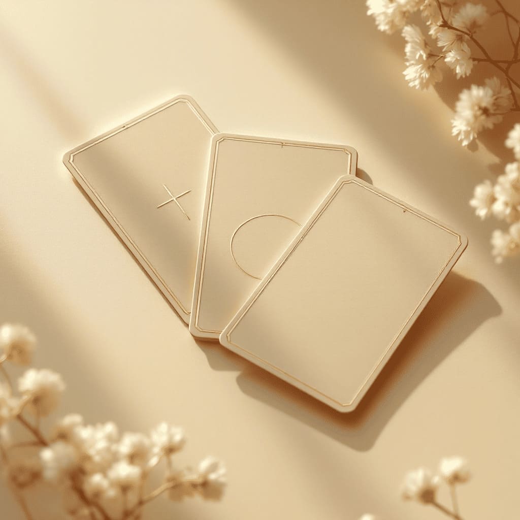 three card tarot spread layout simple